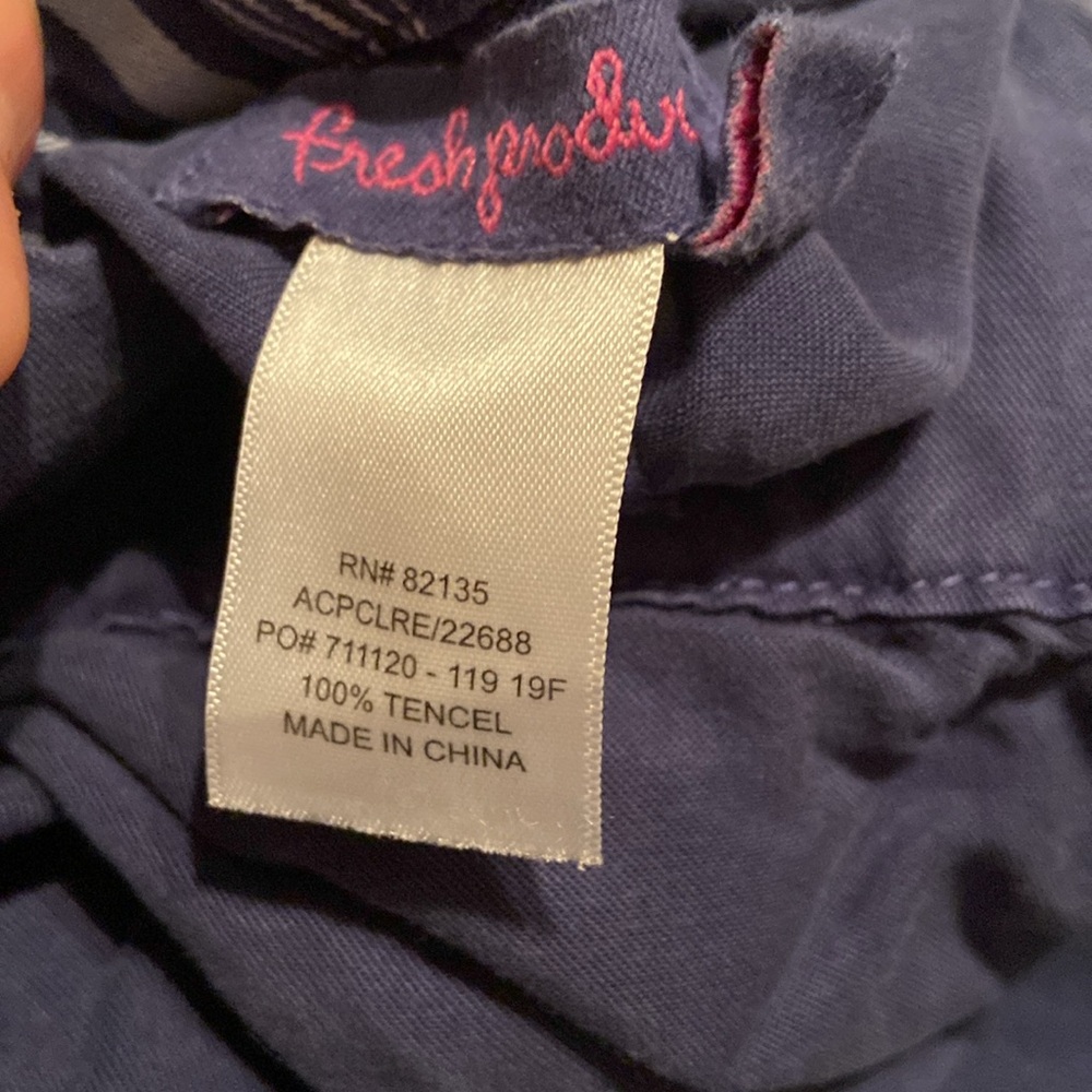 Fresh Produce Blue Palazo XL pants - Picture 9 of 10
